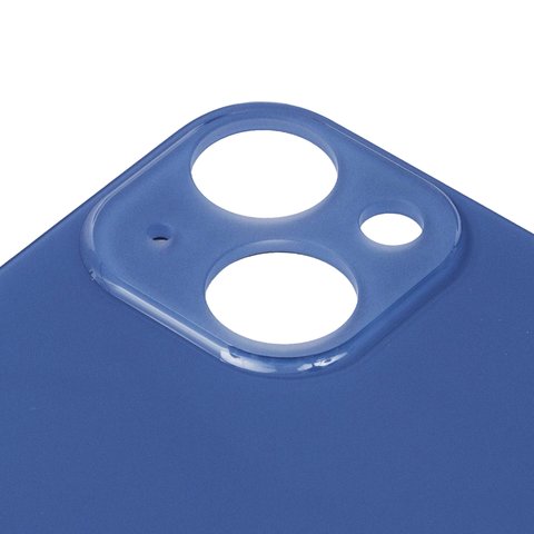 Задня панель корпуса для iPhone 13, синя, не потрібно знімати скло камери, Original (PRC), big hole Прев'ю 1