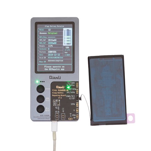 Акумулятор для iPhone 12, iPhone 12 Pro, Li-ion, 3,83 B, 2815 мАг, без помилки, (A2479), genuine IC Прев'ю 1
