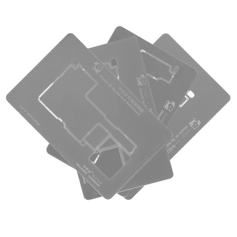 BGA Reballing Kit Mechanic iBGA 13, (for motherboards repairing, 4 in 1) Preview 1