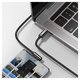 USB кабель Baseus Elbow, 2xUSB тип-C, 200 см, 100 Вт, 5 А, черный, Г-образный, в нейлоновой оплетке, #CATCS-A01 Превью 2