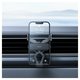 Sujetador para coche Baseus Stable Series Lite, negro, sobre deflector, #SUWX010001 Vista previa  3