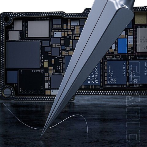 Mounting Tweezers Mechanic KA-11, (straight, 145 mm) Preview 1