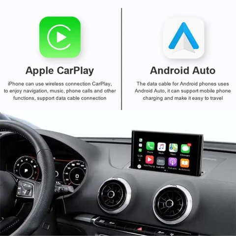 CarPlay для Audi A3 A4 A5 Q5L Q7 Q8 2020-2022 (MIB3, 8.8-дюймовий дисплей) Прев'ю 1