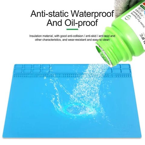Insulation Mat RELIFE RL-004A, (heat resistant, antistatic, 355 mm, 250 mm, with cells) Preview 2