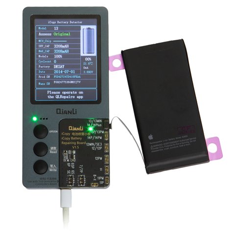 Battery compatible with iPhone 11 Pro Max, (Li-ion, 3.79 V, 4450 mAh, High Capacity, original IC) #616-00651 Preview 1