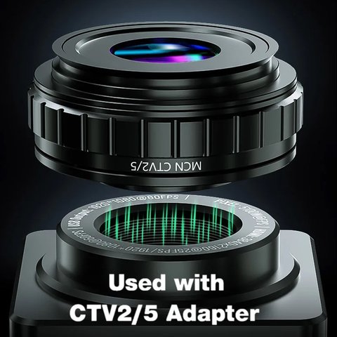 Camera-Eyepiece Mechanic MOS-510, (for microscope, 4K) Preview 4