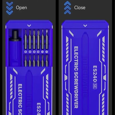Destornillador eléctrico inalámbrico Mechanic ES240 SE, 24 in 1 Vista previa  2