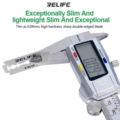 Cuchilla para retirar el pegante RELIFE TK2, 10 ud. Vista previa  1