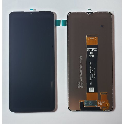 Дисплей для Samsung A127 Galaxy A12 Nacho, чорний, без рамки, Original (PRC), BS065WBM-L02-6K00_R0.0/HL6127JX-L0A-8K02_R0.0 Прев'ю 1