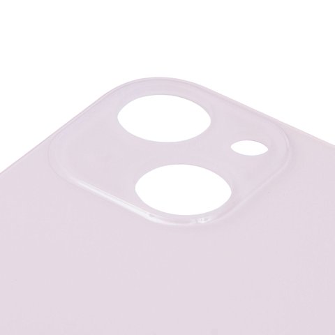 Задняя панель корпуса для iPhone 13, розовая, не нужно снимать стекло камеры, Original (PRC), big hole Превью 1