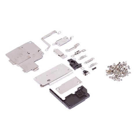Винт для iPhone 12, полный комплект, с фиксирующе-зажимными пластинами Превью 1
