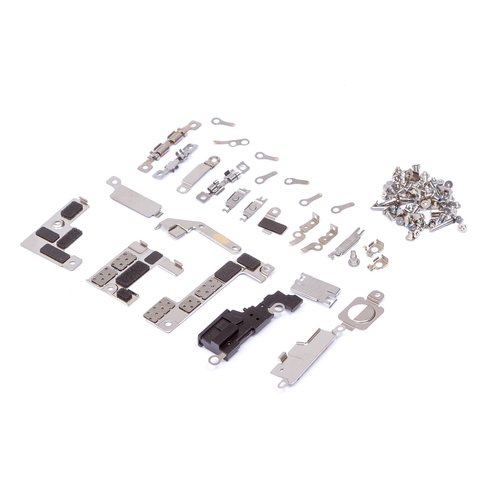 Винт для iPhone 14 Plus, полный комплект, с фиксирующе-зажимными пластинами Превью 1