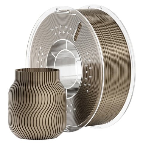 Филамент для 3D-принтера ELEGOO PLA Metal Gold, 1 кг Превью 1
