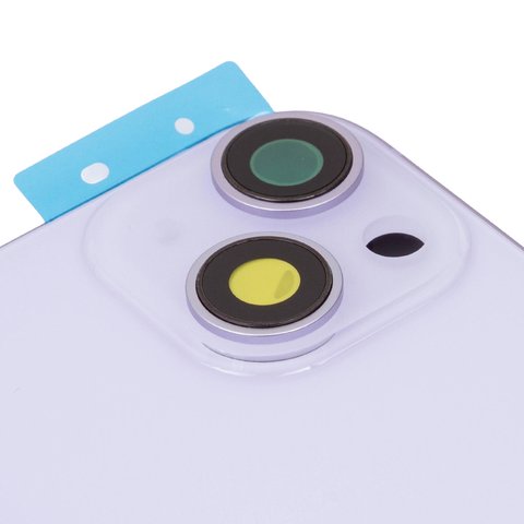 Корпус для iPhone 14, фиолетовый, с держателем SIM-карты, с боковыми кнопками, Original (PRC), EU version Превью 1