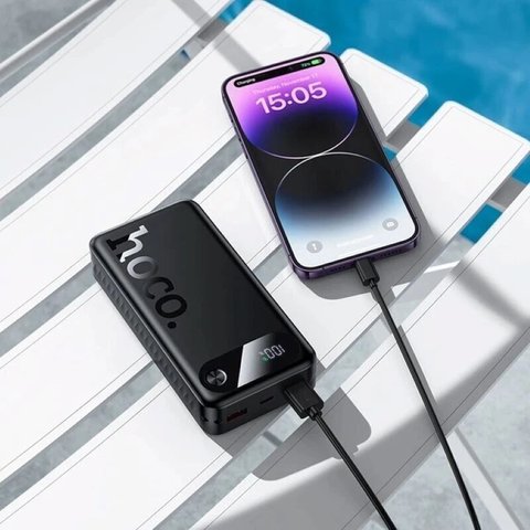 Power bank Hoco J154A, 20000 мАч, 22,5 Вт, черный, Quick Charge, Power Delivery (PD), #6942007660761 Превью 3