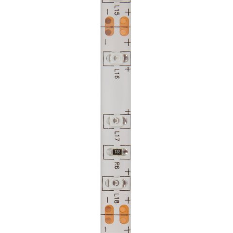 Светодиодная лента, IP65, червона, SMD 3528, без управления, 60 д/м, 1 м Прев'ю 1