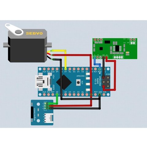 OKYSTAR UART 125 кГц EM4100 RFID-модуль RDM6300 Прев'ю 5