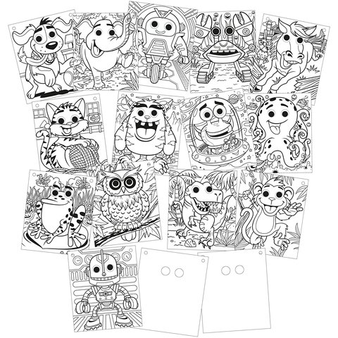 STEАM-набір 4М Інтерактивна розмальовка 00-04918 Прев'ю 2